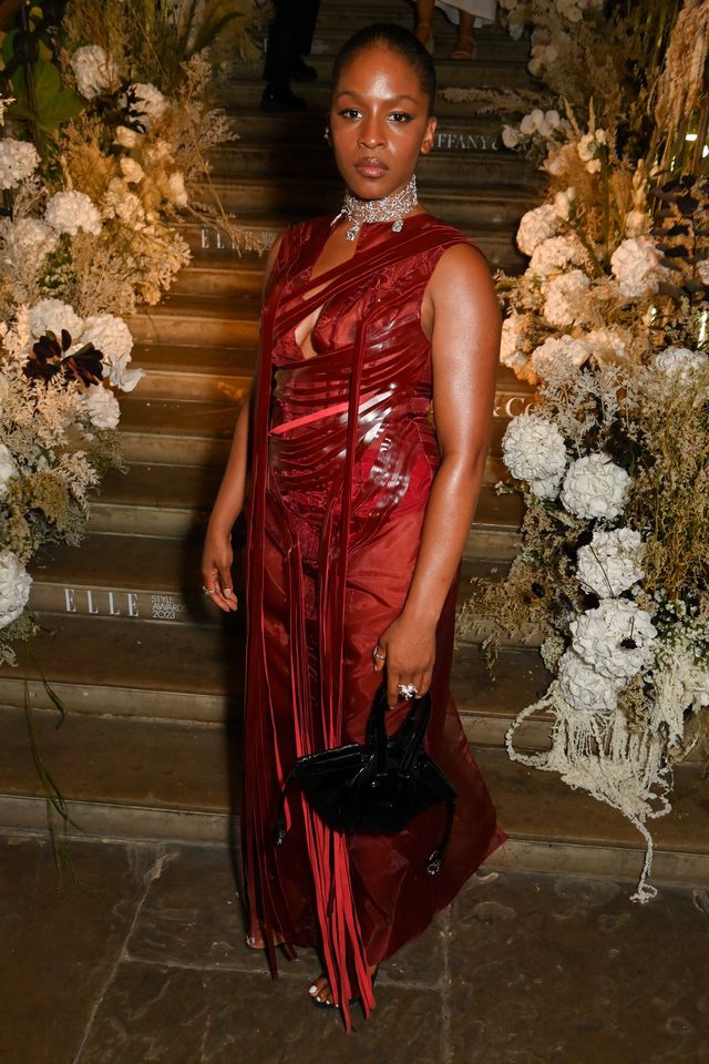 london, england september 05 julie adenuga attends the elle style awards 2023, in partnership with tiffany co at the old sessions house on september 5, 2023 in london, england photo by dave benettgetty images for elle style awards 2023
