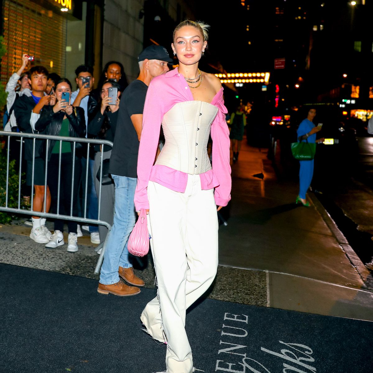 new york, ny   september 06 gigi hadid is seen on september 06, 2022 in new york city  photo by jose perezbauer griffingc images