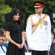 sydney, australia   october 20  prince harry, duke of sussex and meghan, duchess of sussex attend the official opening of the extension of the anzac memorial in hyde park on october 20, 2018 in sydney, australia the duke and duchess of sussex are on their official 16 day autumn tour visiting cities in australia, fiji, tonga and new zealand  photo by poolsamir husseinwireimage