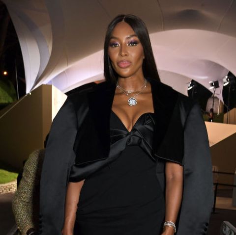 cap dantibes, france   may 26 naomi campbell attends the amfar gala cannes 2022 at the hotel du cap eden roc on may 26, 2022 in cap dantibes, côte dazur photo by dave benettamfardave benettgetty images