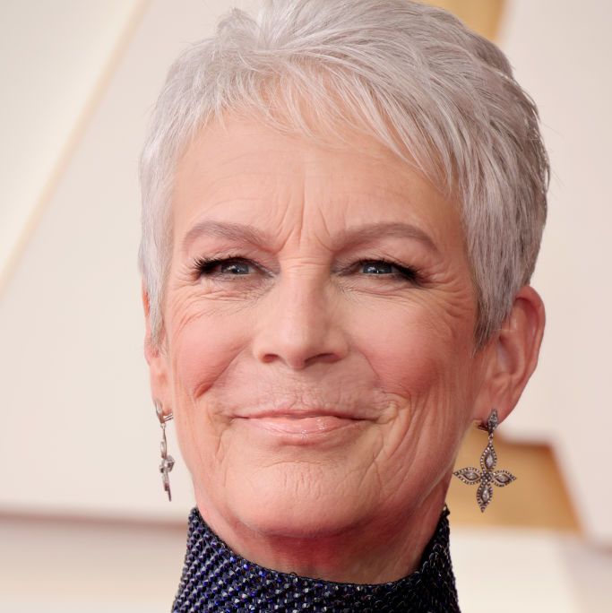 hollywood, california   march 27 jamie lee curtis attends the 94th annual academy awards at hollywood and highland on march 27, 2022 in hollywood, california photo by momodu mansaraygetty images