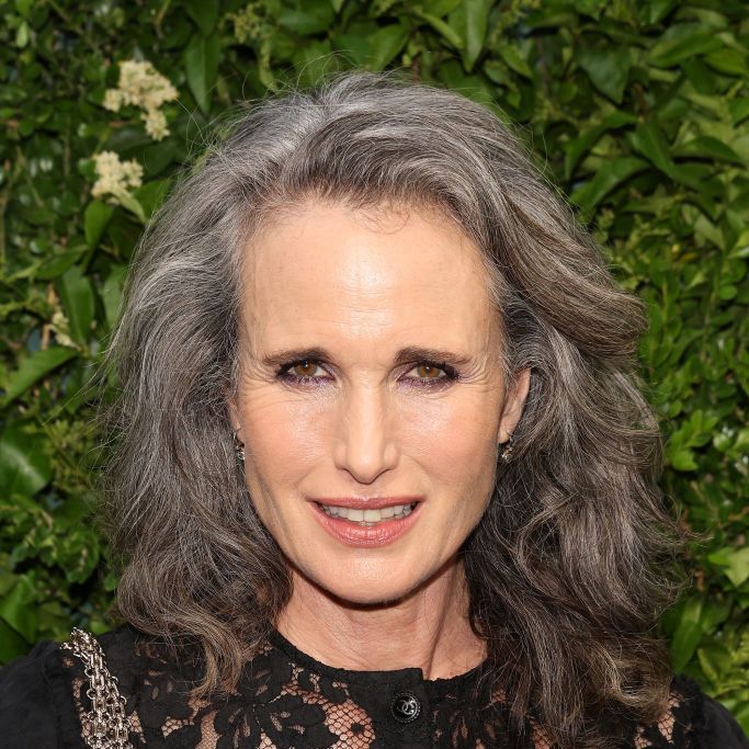 new york, new york   june 13 andie macdowell attends the 2022 tribeca film festival chanel arts dinner at balthazar on june 13, 2022 in new york city photo by taylor hillgetty images