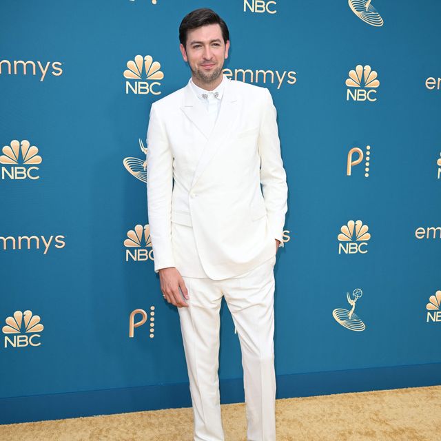 nicholas braun arrives for the 74th emmy awards at the microsoft theater in los angeles, california, on september 12, 2022 photo by robyn beck  afp photo by robyn beckafp via getty images