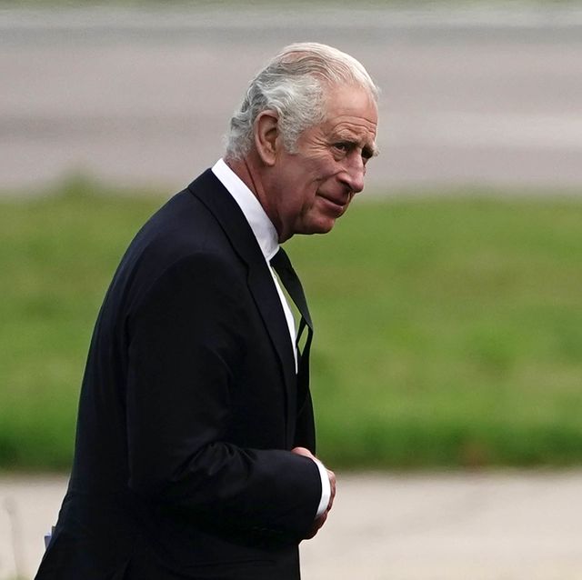 aberdeen, scotland   september 09 king charles iii at aberdeen airport as he travels to london with camilla, queen consort following the death of queen elizabeth ii on september 9, 2022 in aberdeen, united kingdom elizabeth alexandra mary windsor was born in bruton street, mayfair, london on 21 april 1926 she married prince philip in 1947 and acceded the throne of the united kingdom and commonwealth on 6 february 1952 after the death of her father, king george vi queen elizabeth ii died at balmoral castle in scotland on september 8, 2022, and is succeeded by her eldest son, king charles iii photo by aaron chown   pool  getty images