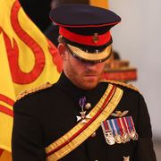 britains prince harry r, duke of sussex, mount a vigil around the coffin of queen elizabeth ii, draped in the royal standard with the imperial state crown and the sovereigns orb and sceptre, lying in state on the catafalque in westminster hall, at the palace of westminster in london on september 16, 2022, ahead of her funeral on monday   queen elizabeth ii will lie in state in westminster hall inside the palace of westminster, until 0530 gmt on september 19, a few hours before her funeral, with huge queues expected to file past her coffin to pay their respects photo by ian vogler  pool  afp photo by ian voglerpoolafp via getty images