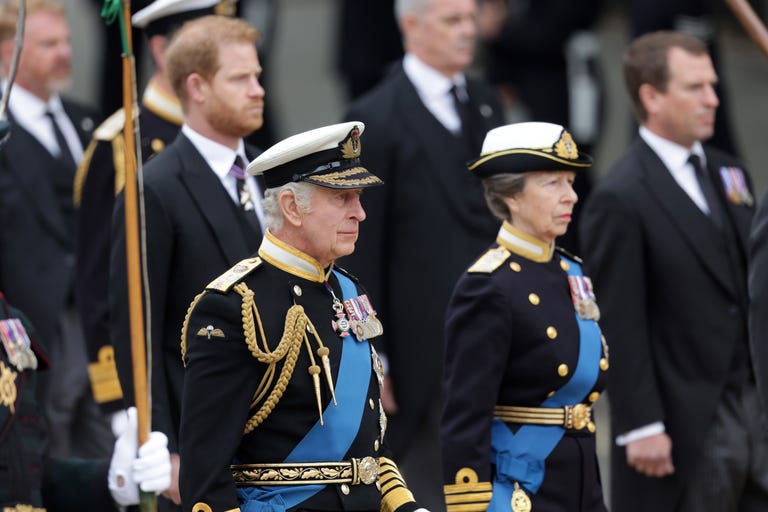 Queen's Funeral Guest Outfit Details: How The Royal Family Paid Tribute ...