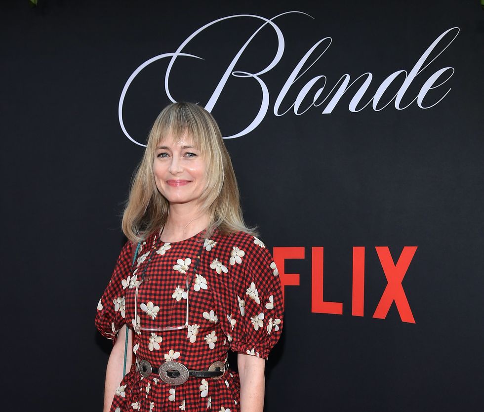 hollywood, california   september 13 jennifer johnson attends the los angeles premiere of netflix's "blonde" on september 13, 2022 in hollywood, california photo by charley gallaygetty images for netflix