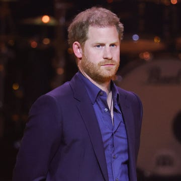 Invictus Games The Hague 2020 - Closing Ceremony the hague, netherlands april 22 prince harry, duke of sussex is seen on stage during the invictus games the hague 2020 closing ceremony at zuiderpark on april 22, 2022 in the hague, netherlands photo by chris jacksongetty images for the invictus games foundation