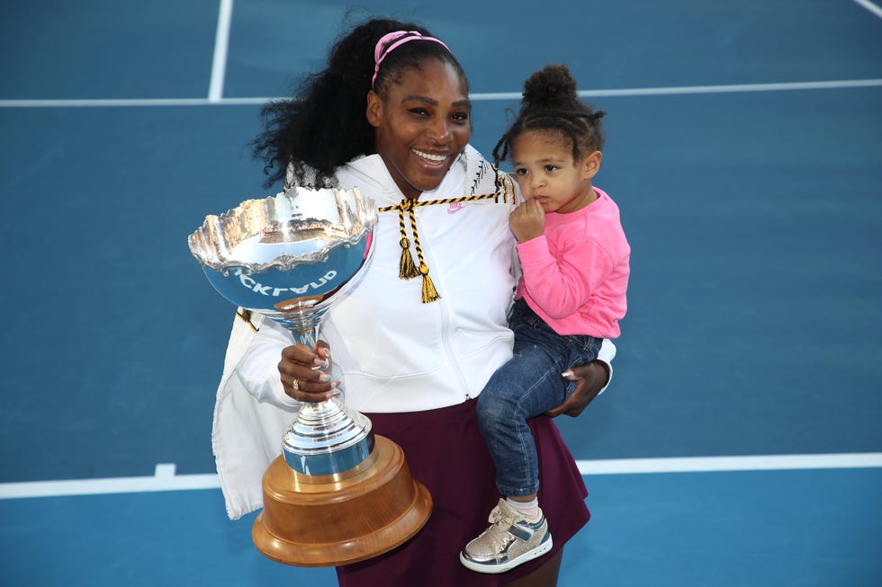 serena williams didn't want daughter alexis at matches