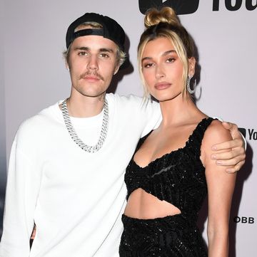 los angeles, california   january 27  justin bieber and hailey bieber attend the premiere of youtube originals justin bieber seasons at regency bruin theatre on january 27, 2020 in los angeles, california photo by jon kopaloffgetty images