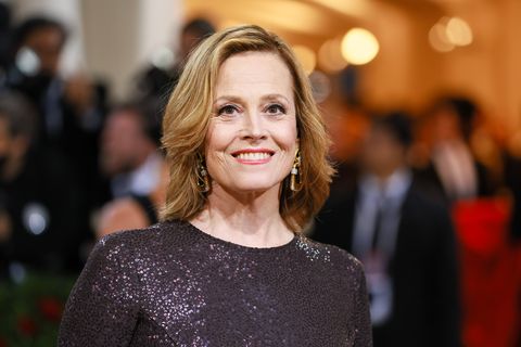 new york, new york   may 02 sigourney weaver attends the 2022 met gala celebrating in america an anthology of fashion at the metropolitan museum of art on may 02, 2022 in new york city photo by theo wargowireimage