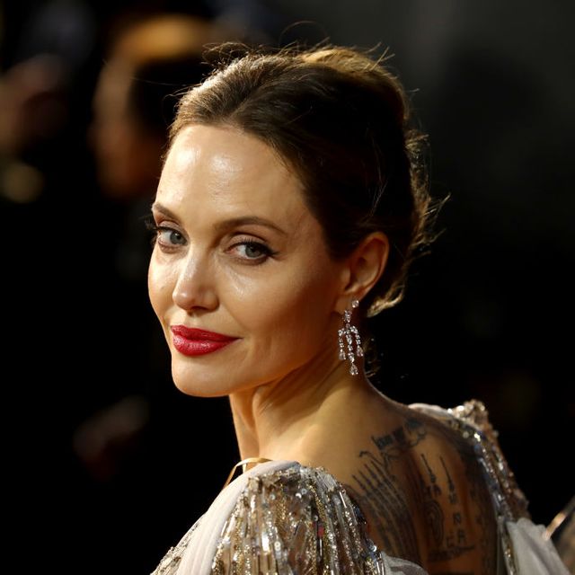 london, england   october 09 angelina jolie attends the european premiere of maleficent mistress of evil at odeon imax waterloo on october 09, 2019 in london, england photo by tim p whitbygetty images