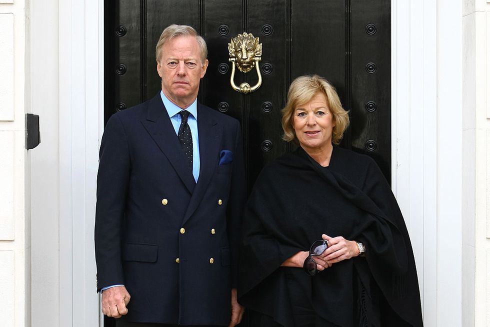 london, england   april 13  carol thatcher r and mark thatcher l, son and daughter of former prime minister margaret thatcher, pose for a photograph outside the family home on april 13, 2013 in london, england downing street announced that the funeral of former prime minister baroness thatcher will take place at londons st pauls cathedral on april 17  photo by jordan mansfieldgetty images