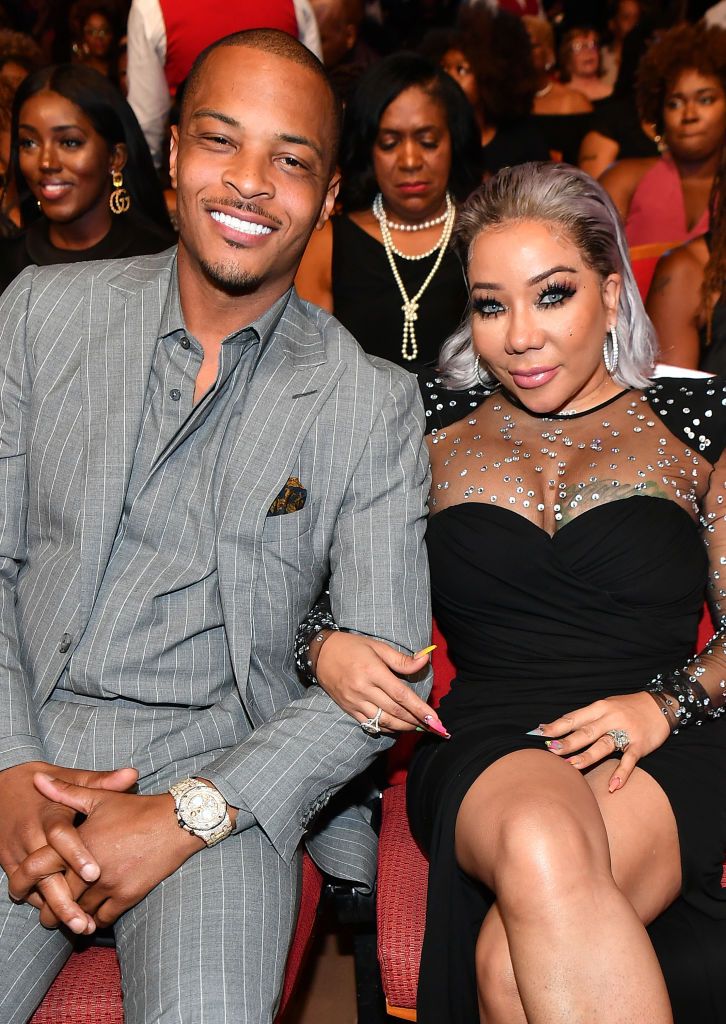 atlanta, georgia   september 05  ti and tameka tiny harris attend 2019 black music honors at cobb energy performing arts centre on september 05, 2019 in atlanta, georgia photo by paras griffingetty images for black music honors