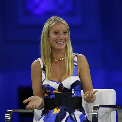 national harbor, md   july 19 gwyneth paltrow participates in panel at the 2022 goldman sachs 10,000 small businesses summit at gaylord national resort  convention center on july 19, 2022 in national harbor, maryland photo by brian stukesgetty images