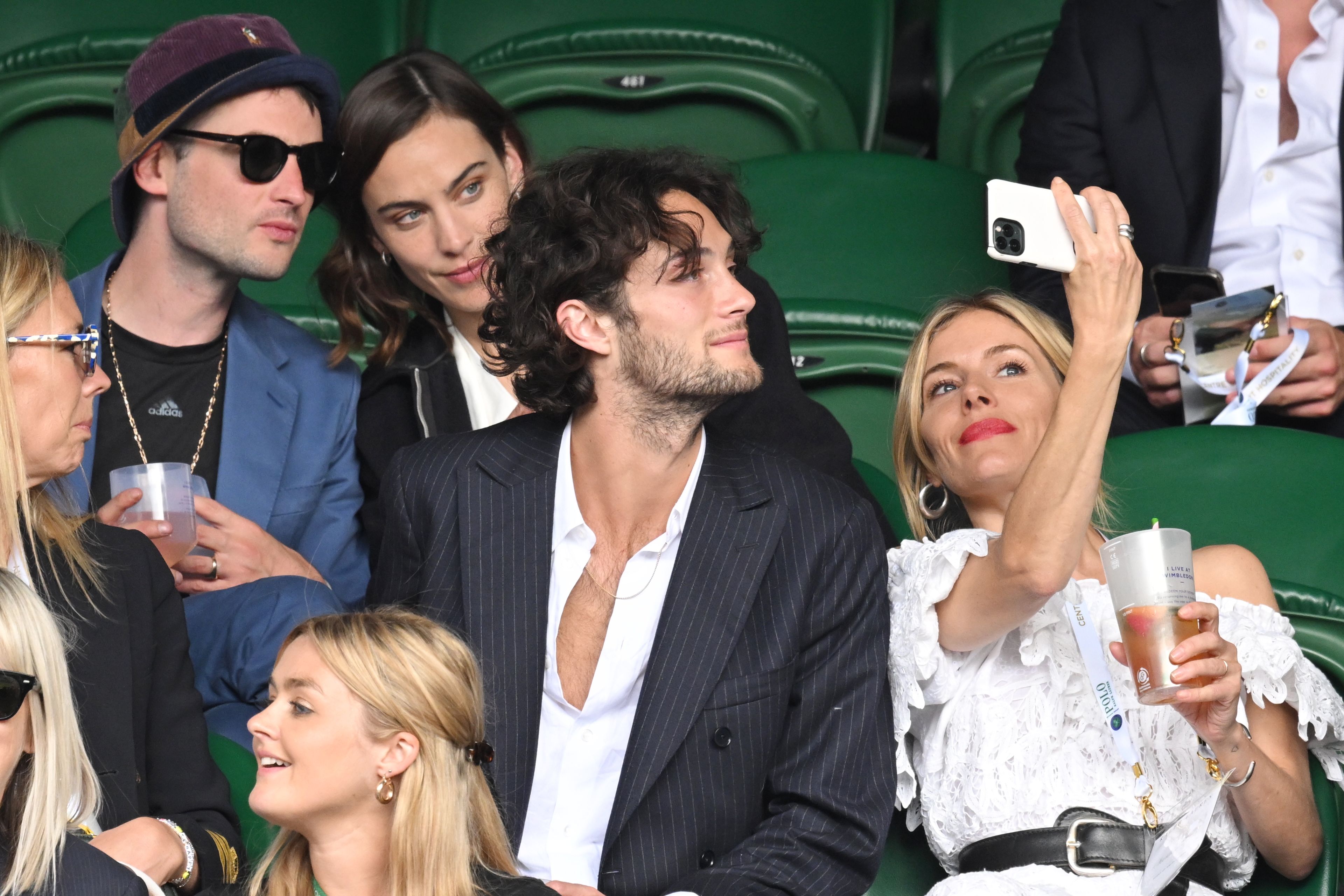See Sienna Miller And Boyfriend Oli Green Party With Her Ex And ...