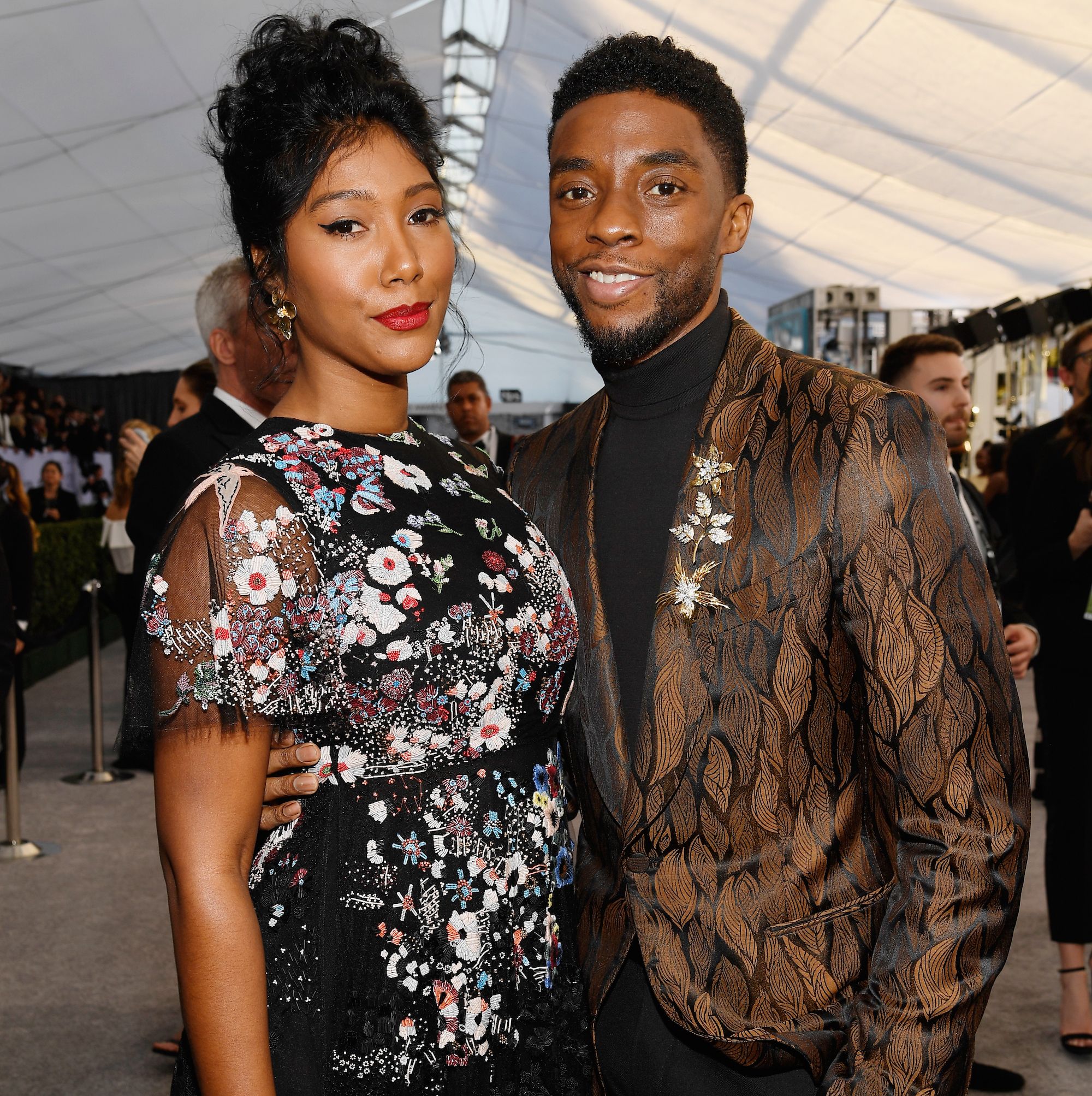 Chadwick Boseman's Wife, Simone Ledward, Gives First Sit-Down Interview Since His Death