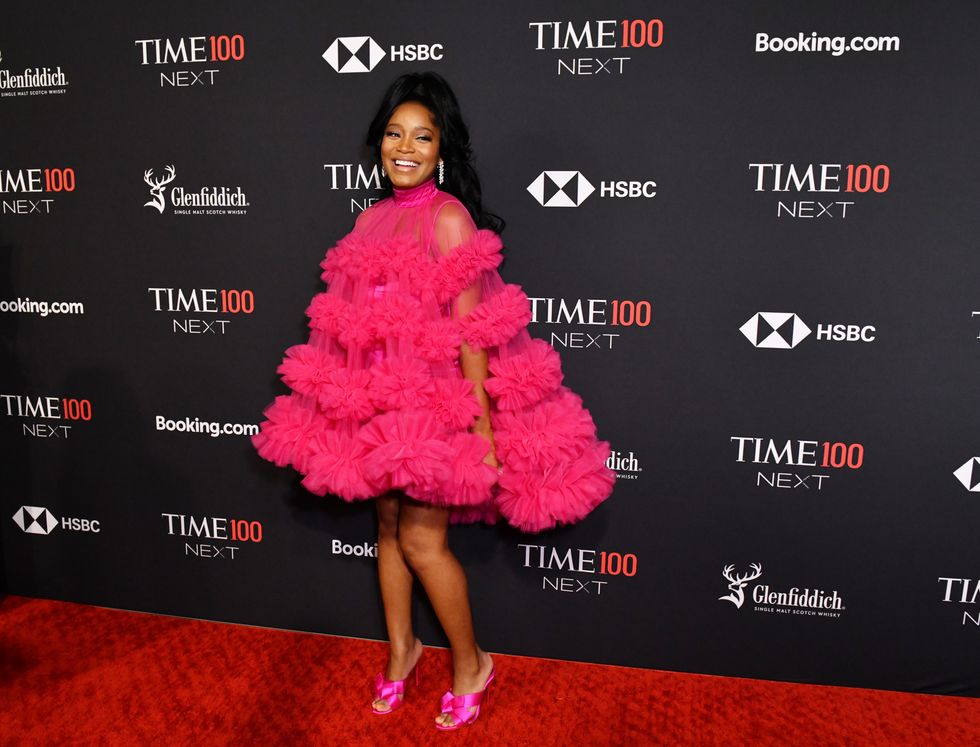 new york, new york   october 25 keke palmer attends time100 next gala at second floor on october 25, 2022 in new york city photo by craig barrittgetty images for time