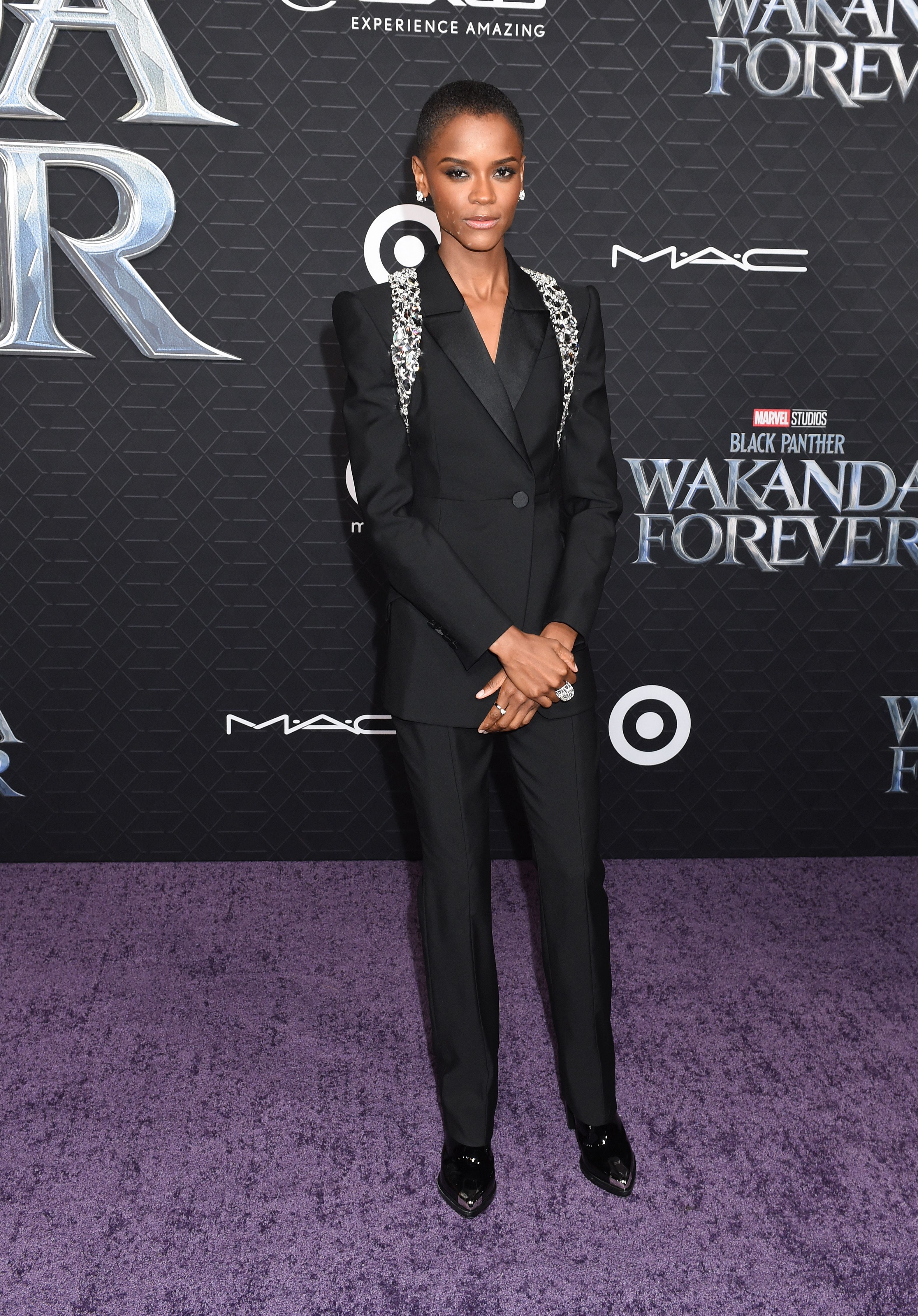 Wakanda Forever” Los Angeles Premiere Red Carpet Michaela Coel