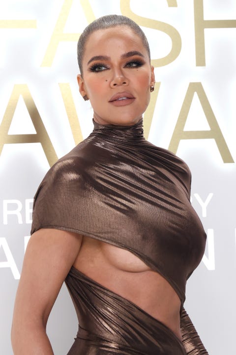 khloé kardashian at the cfda fashion awards