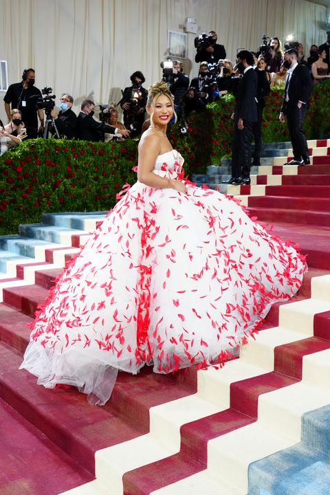 new york, new york   may 02 chloe kim attends the 2022 met gala celebrating in america an anthology of fashion at the metropolitan museum of art on may 02, 2022 in new york city photo by jeff kravitzfilmmagic