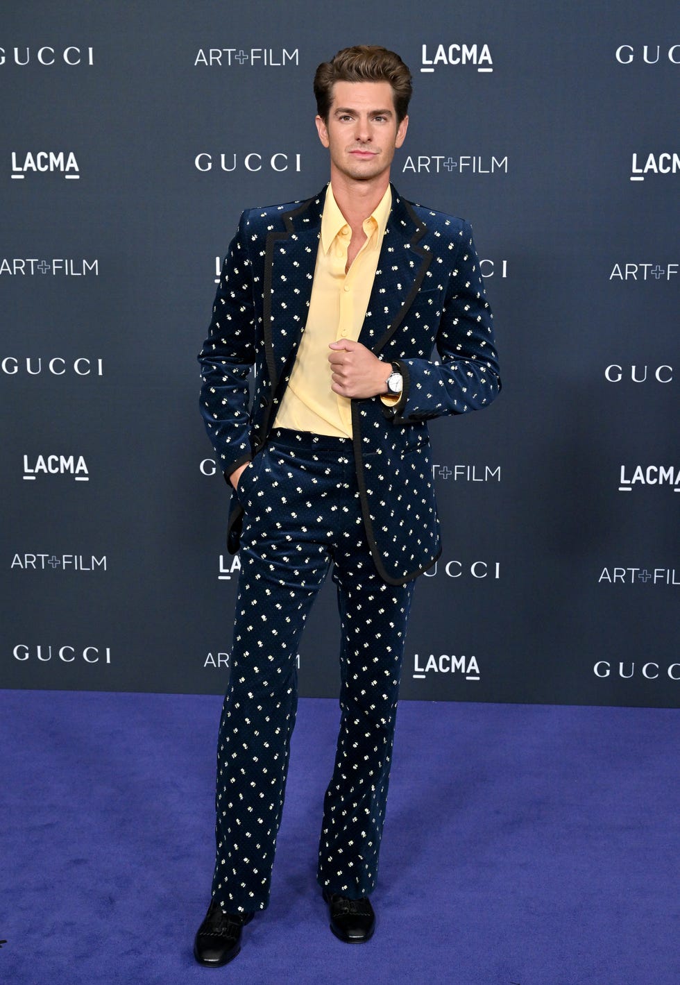 los angeles, california   november 05 andrew garfield attends the 11th annual lacma art  film gala at los angeles county museum of art on november 05, 2022 in los angeles, california photo by axellebauer griffinfilmmagic