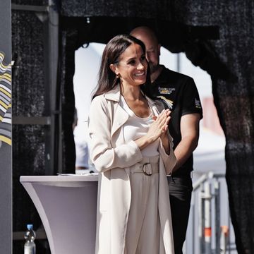 the duchess of sussex during a medal ceremony at the invictus games in dusseldorf, germany picture date saturday september 16, 2023 photo by jordan pettittpa images via getty images