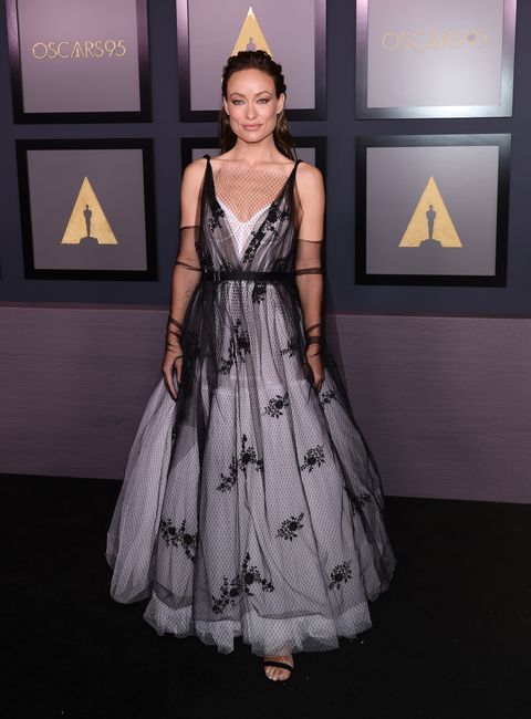 los angeles, california   november 19 olivia wilde attends the academy of motion picture arts and sciences 13th governors awards at fairmont century plaza on november 19, 2022 in los angeles, california photo by emma mcintyrewireimage