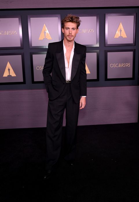 los angeles, california   november 19 austin butler attends the academy of motion picture arts and sciences 13th governors awards at fairmont century plaza on november 19, 2022 in los angeles, california photo by jon kopaloffgetty images