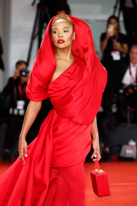 Hooded Gowns Are Trending on the Red Carpet