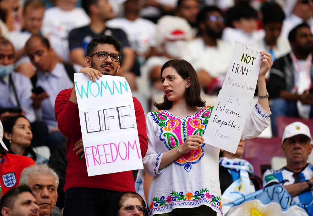 Brazil women's soccer team supports Iran protesters with message on side of  plane ahead of World Cup