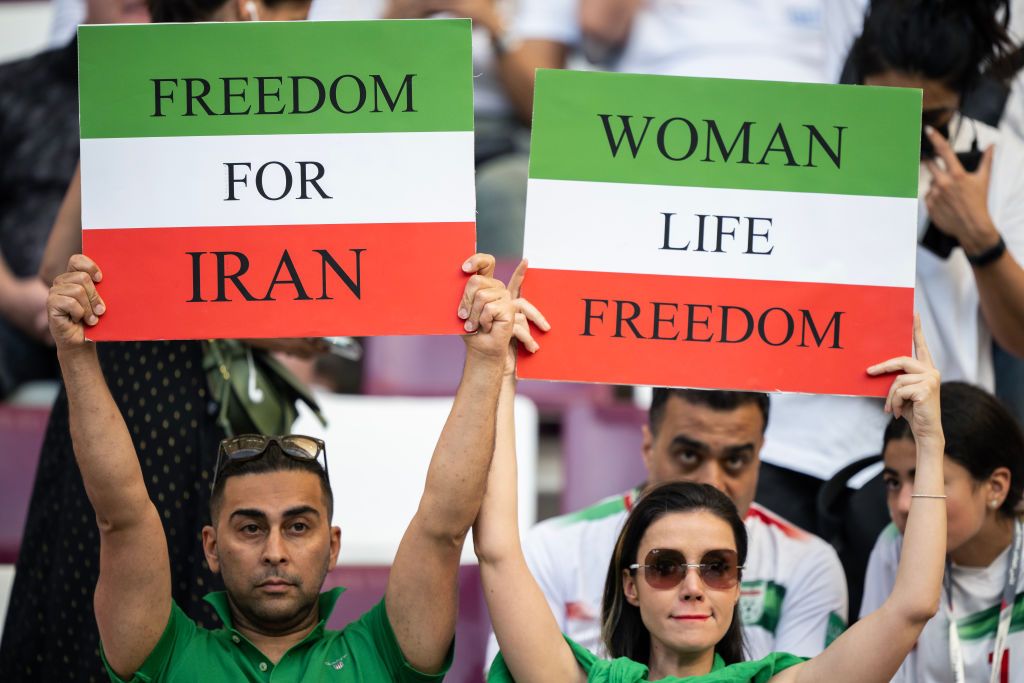 Brazil women's soccer team supports Iran protesters with message on side of  plane ahead of World Cup