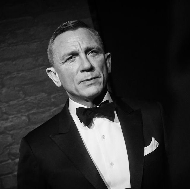 london, england   november 23 editors note image has been converted to black and white daniel craig attends a special event hosted by omega to celebrate 60 years of james bond on november 23, 2022 in london, england photo by mike marslandgetty images for omega