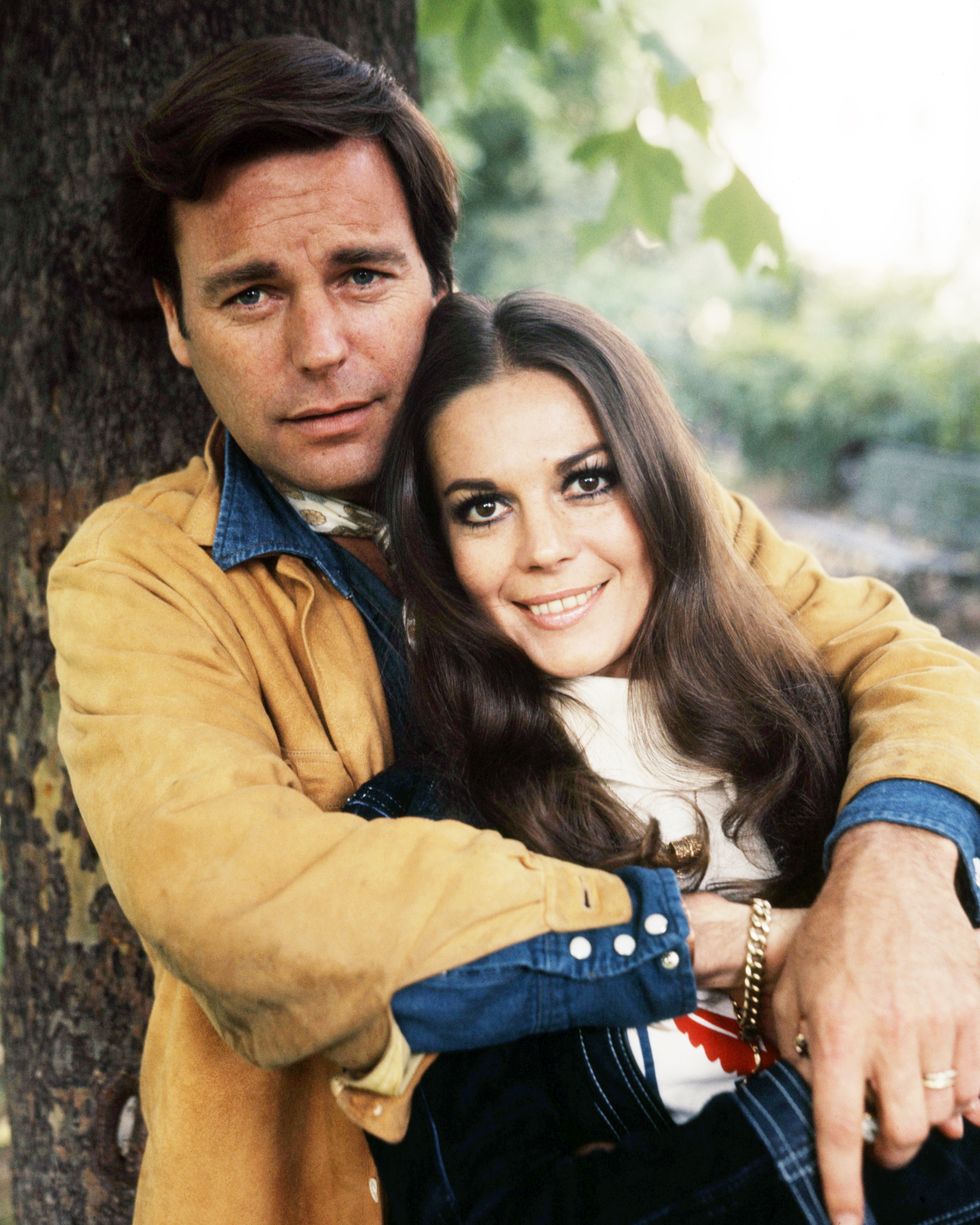 Robert Wagner and his wife Natalie Wood, circa 1970