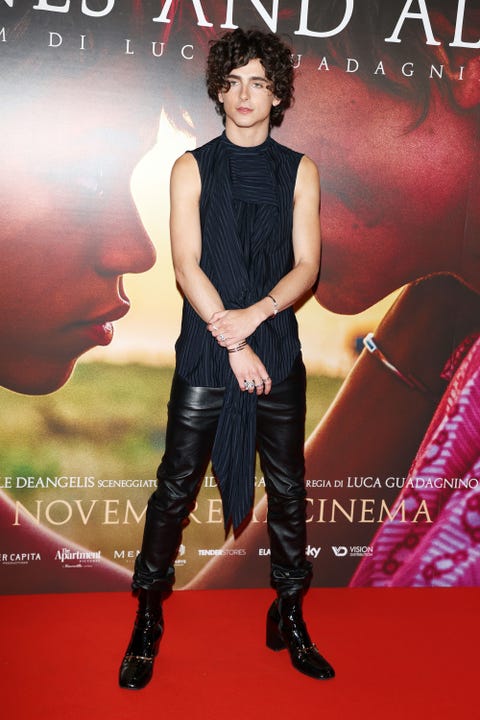 milan, italy   november 12 timothée chalamet attends the photocall for "bones and all" on november 12, 2022 in milan, italy photo by stefania d'alessandrogetty images