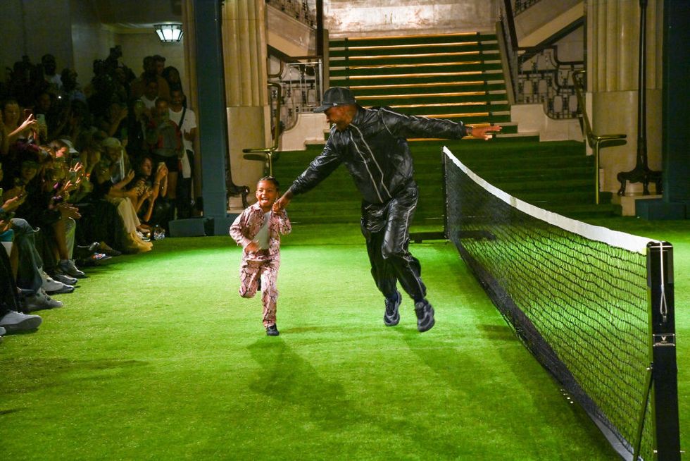 london, england september 16 skepta attends the mains runway show during london fashion week at the banking hall on september 16, 2023 in london, england photo by dave benettgetty images for mains