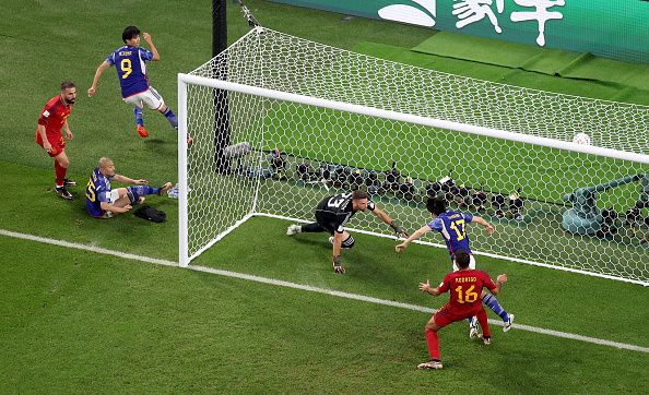 FIFAワールドカップ（W杯）カタール2022、日本―スペイン戦の