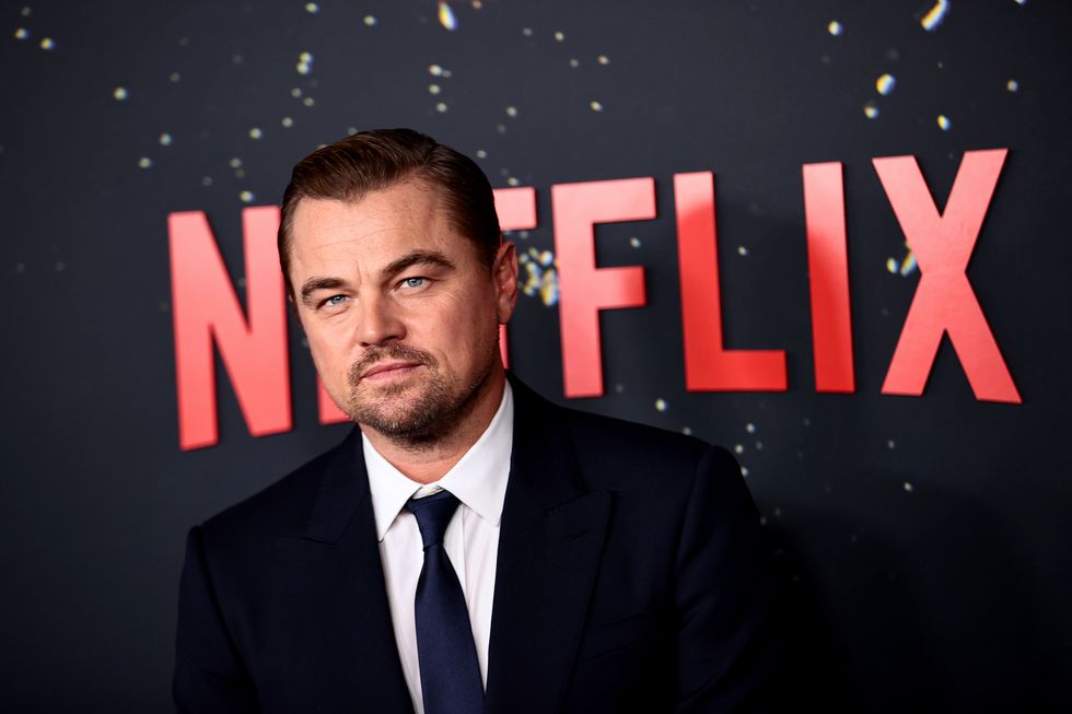 new york, new york december 05 leonardo dicaprio attends the dont look up world premiere at jazz at lincoln center on december 05, 2021 in new york city photo by dimitrios kambourisgetty images for netflix