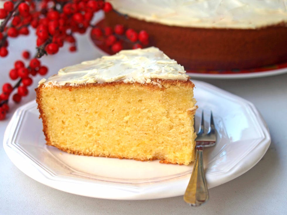 a piece of vasilopita, the greek lucky new year’s cake