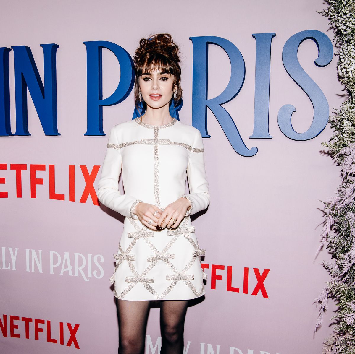 16 of Lily Collins' most stylish outfits on Emily in Paris season