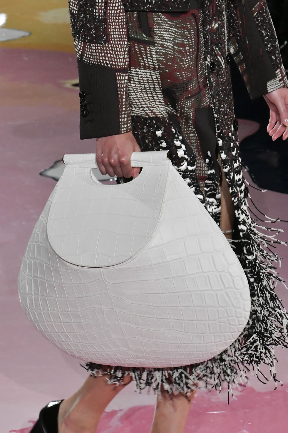 2023 new online fashion women's bag spring women's printed