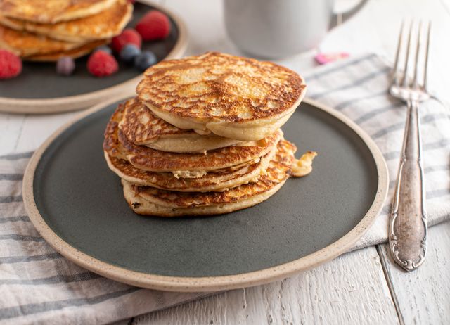 Pancake proteici: un trucco per prepararli senza fatica