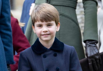 sandringham, norfolk december 25 prince louis of wales attends the christmas day service at st mary magdalene church on december 25, 2022 in sandringham, norfolk king charles iii ascended to the throne on september 8, 2022, with his coronation set for may 6, 2023 photo by mark cuthbertuk press via getty images