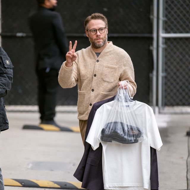 los angeles, ca january 03 seth rogen is seen at jimmy kimmel live on january 03, 2023 in los angeles, california photo by rbbauer griffingc images