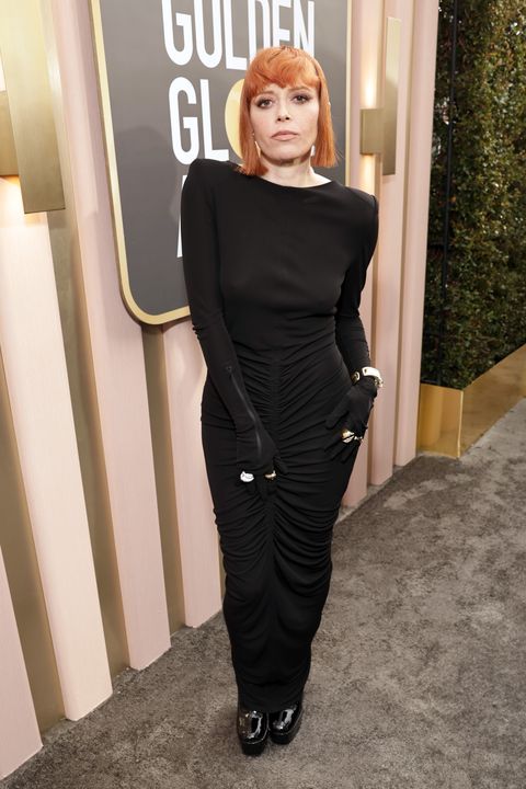 beverly hills, california january 10 80th annual golden globe awards pictured natasha lyonne arrives at the 80th annual golden globe awards held at the beverly hilton hotel on january 10, 2023 in beverly hills, california photo by todd williamsonnbcnbc via getty images