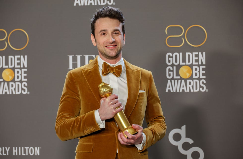 beverly hills, california january 10 80th golden globe awards justin hurwitz won a golden globe at the 80th golden globe awards at the beverly hilton on tuesday, january 10, 2023 photo by allen j schaben los angeles times via getty images