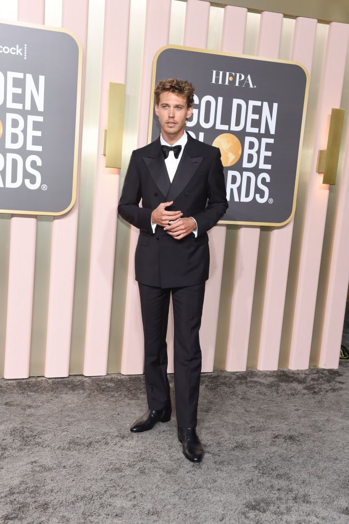 austin butler at the 80th annual golden globe awards held at the beverly hilton on january 10, 2023 in beverly hills, california photo by gilbert floresvariety via getty images