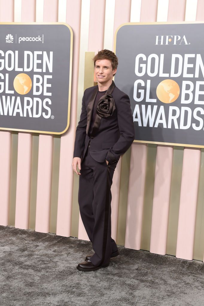 eddie redmayne at the 80th annual golden globe awards held at the beverly hilton on january 10, 2023 in beverly hills, california photo by gilbert floresvariety via getty images