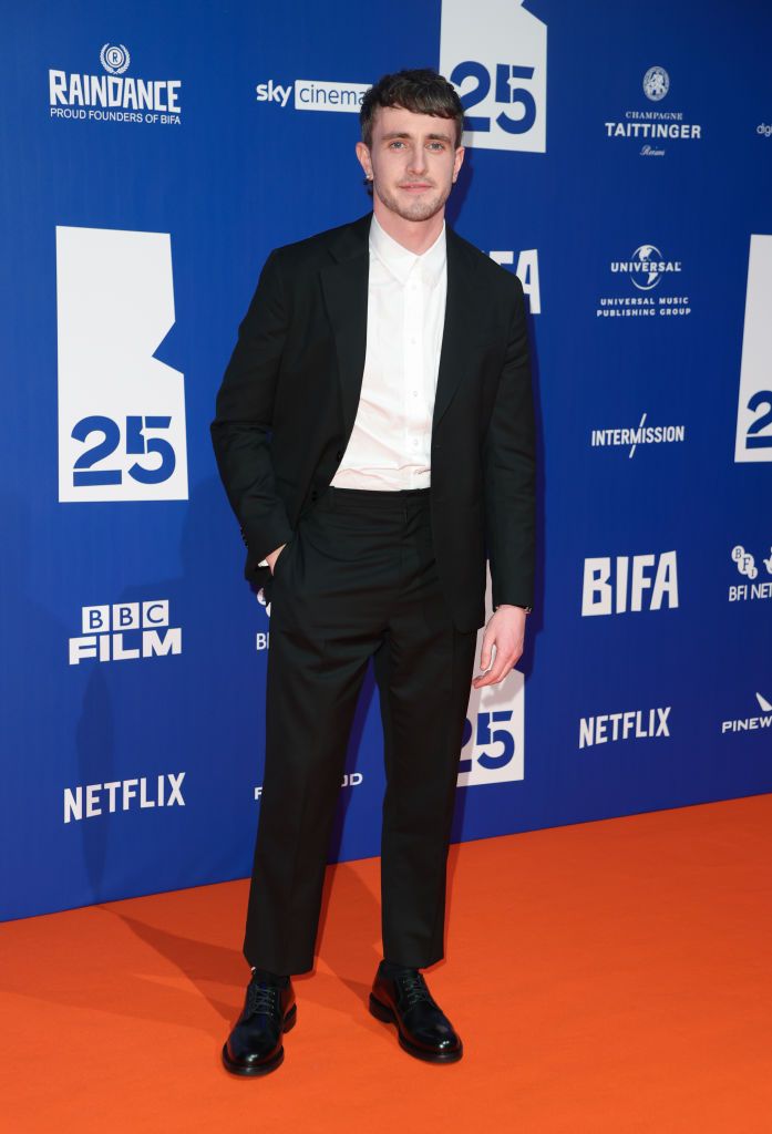 london, england december 04 paul mescal attends the british independent film awards 2022 at old billingsgate on december 04, 2022 in london, england photo by mike marslandwireimage