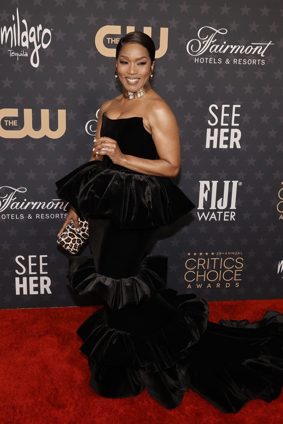 los angeles, california january 15 angela bassett attends the 28th annual critics choice awards at fairmont century plaza on january 15, 2023 in los angeles, california photo by kevin wintergetty images for critics choice association